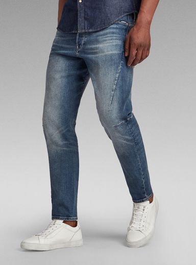Scutar 3D Tapered Jeans | ミディアムブルー | G-Star RAW® JP